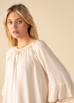 DOLLIE BLOUSE - OFFWHITE