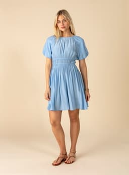 TILLY DRESS - BLUE