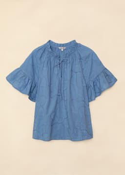 SUMAN BLOUSE - BLUE