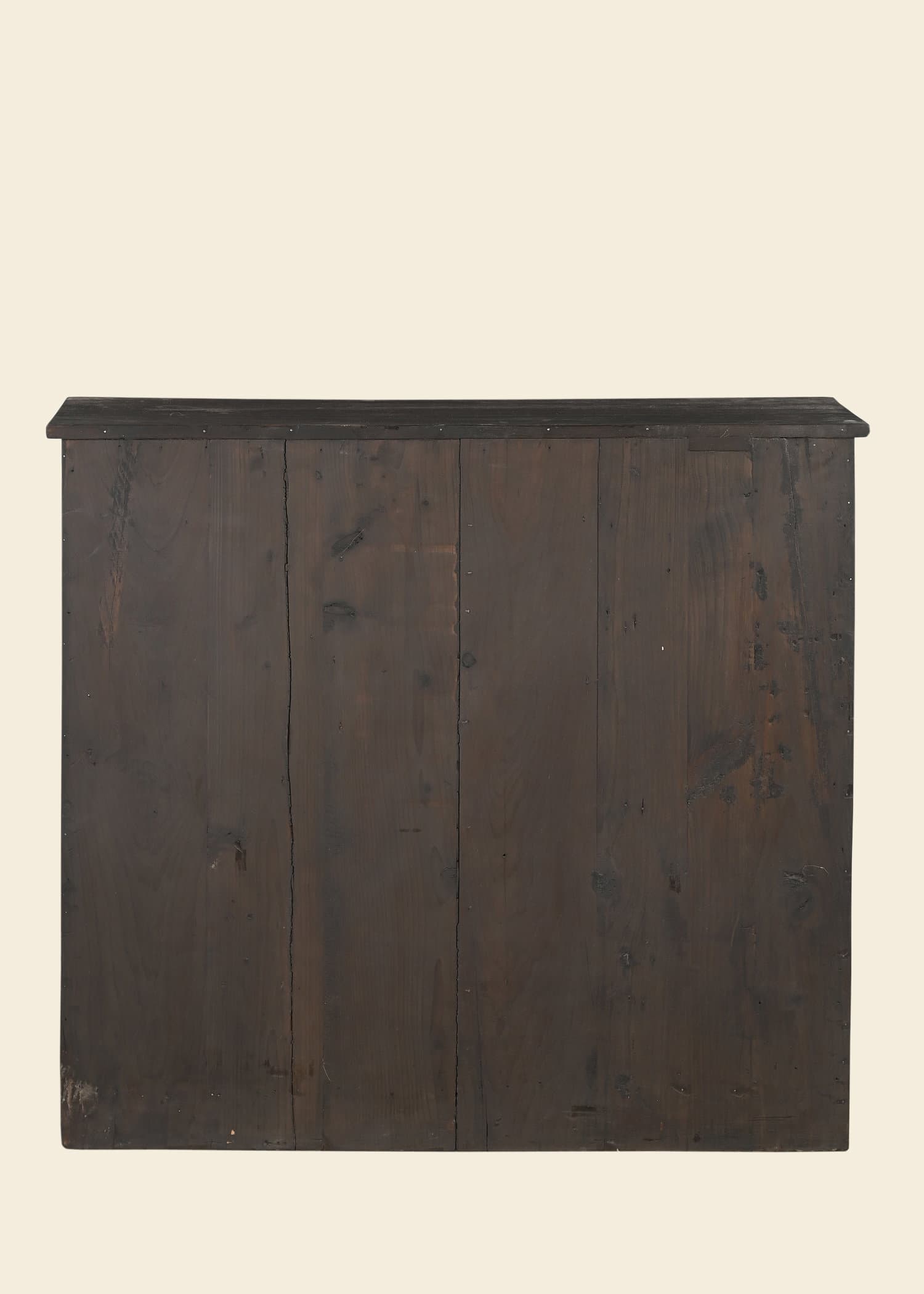 307541 Mörkbrunt vintageskåp i mangoträ - Brun 3 - Indiska
