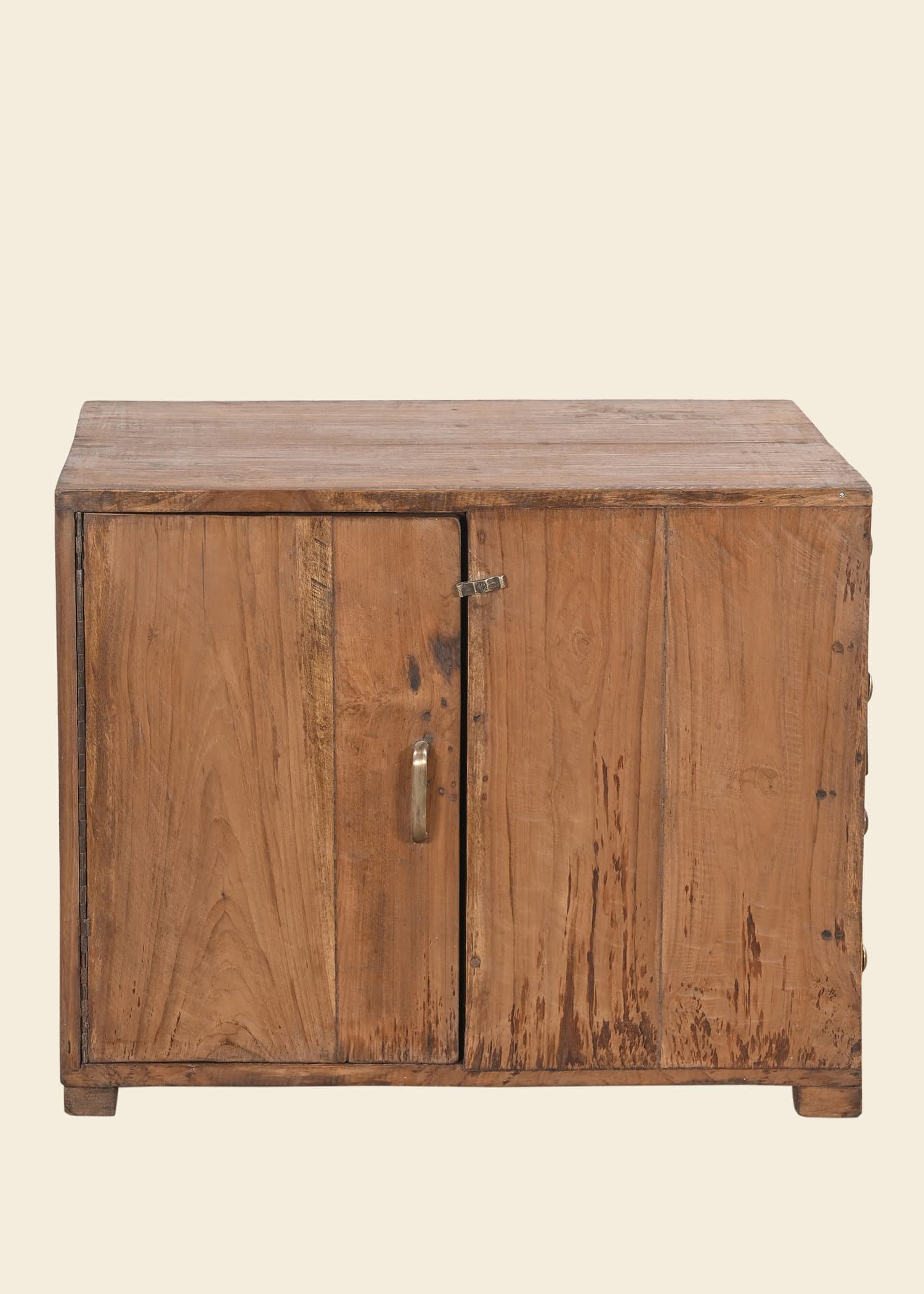 294236 Brunt vintageskåp i mangoträ - Brun 5 - Indiska