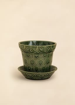 HEXAGON POT S - GREEN