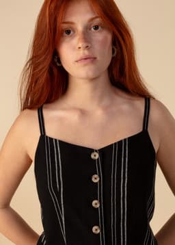 MABLE TOP - Black
