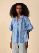 SUMAN BLOUSE - BLUE