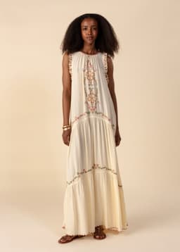 IDUN DRESS - OFFWHITE
