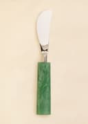 RESIN BUTTER KNIFE - GREEN