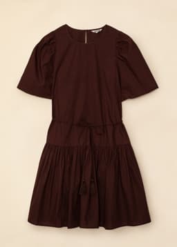 SIBI DRESS - DKBROWN