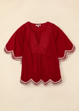 DAKOTA BLOUSE - Rust