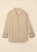 DIANA POPLIN SHIRT - OFFWHITE