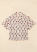 Flora Shirt - FLORAL BUTTI PINK