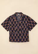 Flora Shirt - FLORAL BUTTI LILAC