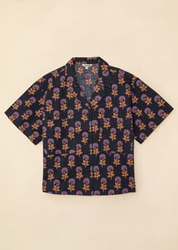 Flora Shorts - Floral Butti Lilac