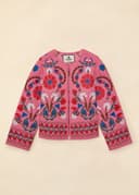 KELLY EMB JACKET - PINK