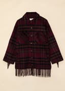 GABBY JACKET - BURGUNDY