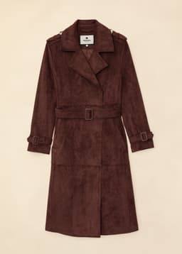 ANTONELLA COAT - DKBROWN