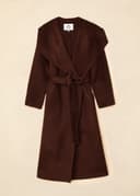 PHOEBE COAT - DKBROWN