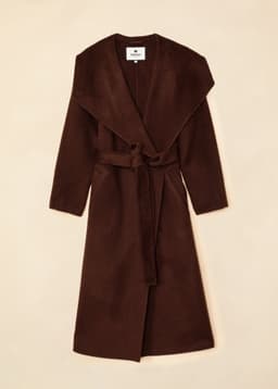 PHOEBE COAT - DKBROWN