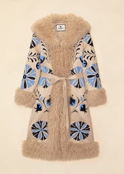 ESMERALDA COAT - BLUE