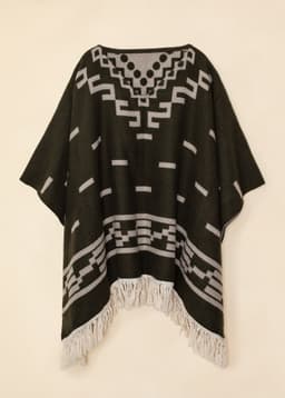 RIRI PONCHO - GREEN