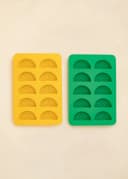 ICE TRAY 2P - GREEN YELLOW