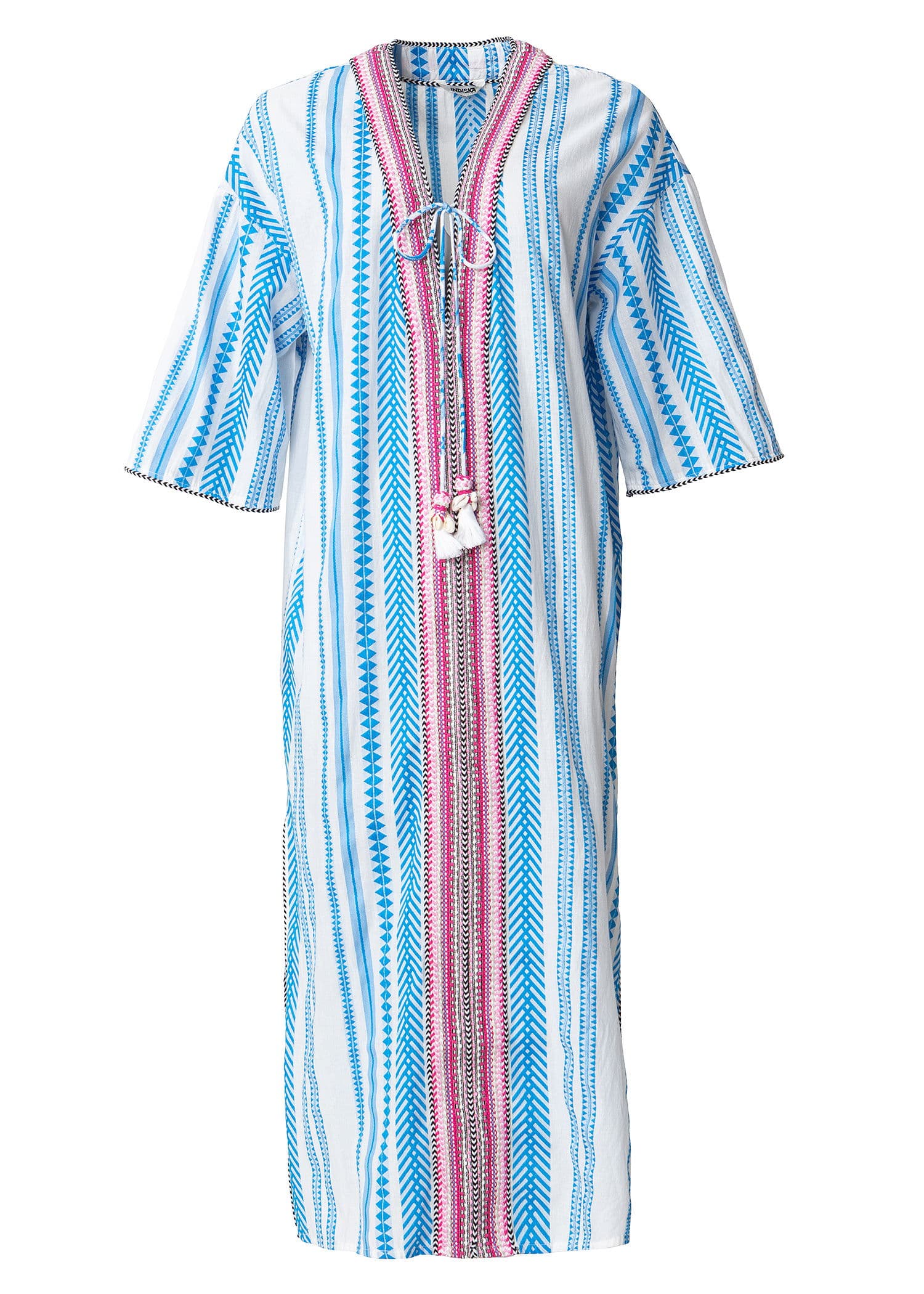 IBIZA KAFTAN - WHITEBLUE