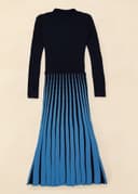 DILARA DRESS - DKBLUE