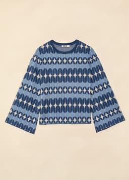 THEA SWEATER - BLUE