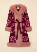 ESMERALDA COAT - BURGUNDY