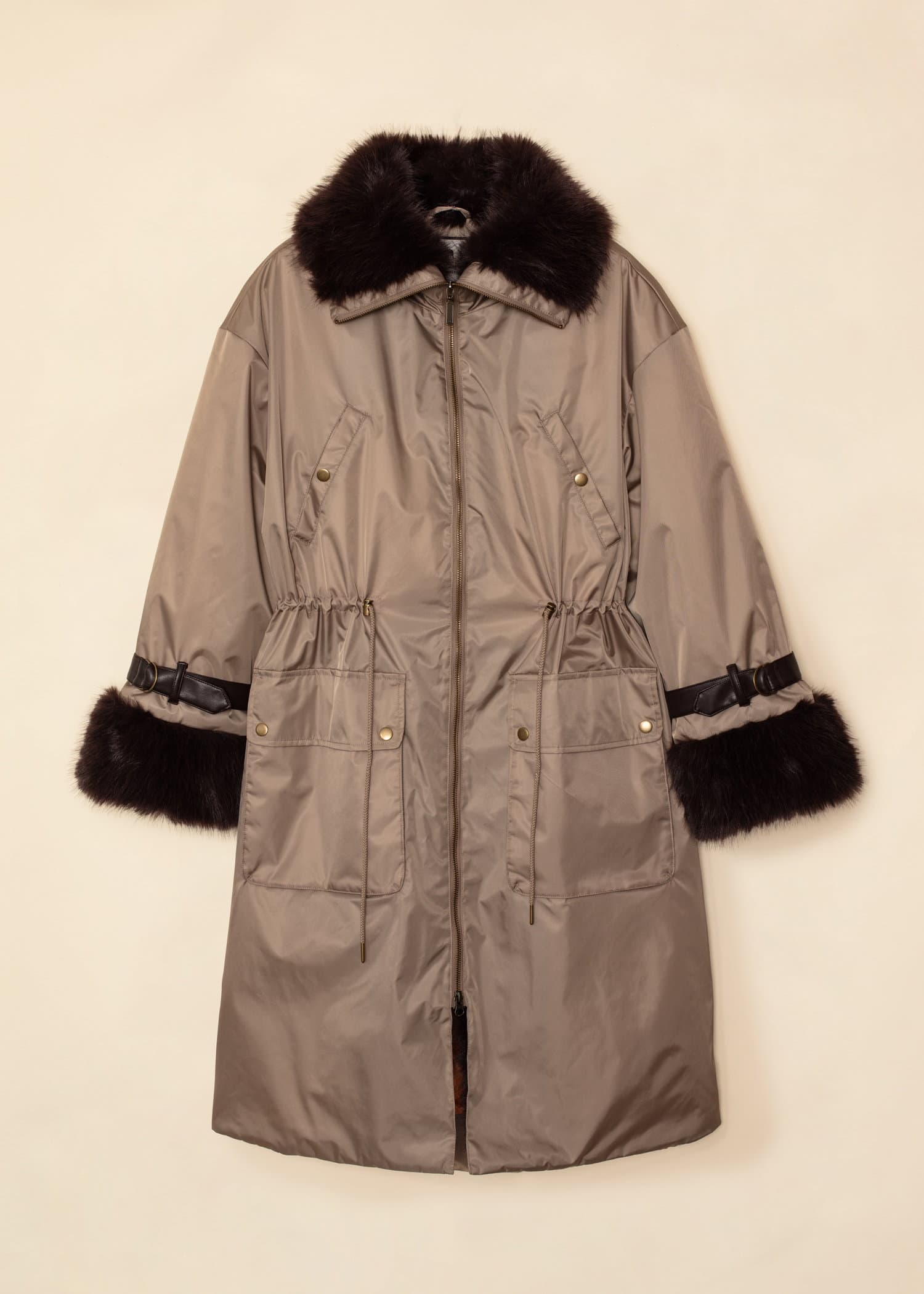 WENDY Parkas - Beige 1 - Indiska