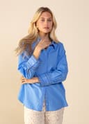 DIANA POPLIN SHIRT - BLUE