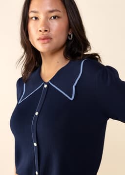 MAXINE SWEATER - NAVY