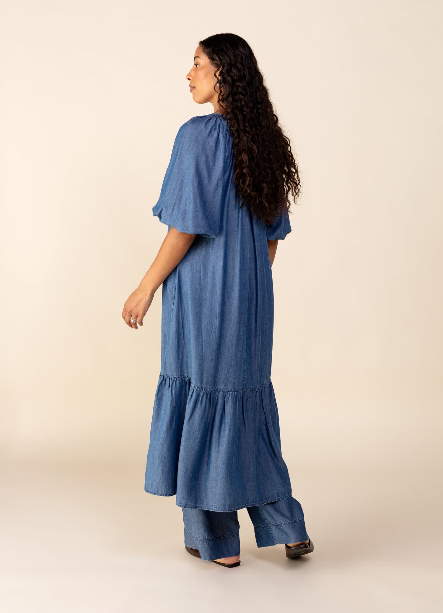 AVA Tencel-mekko - Sininen 5 - Indiska