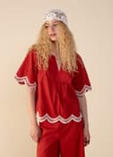 DAKOTA BLOUSE - Rust