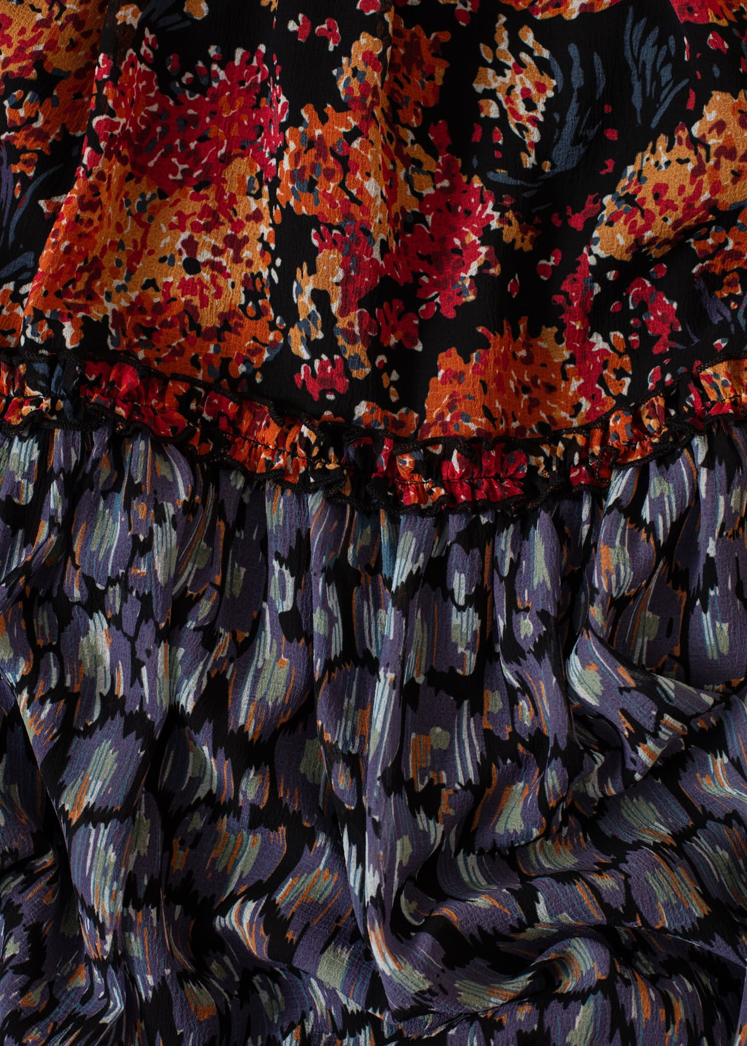 PEARL Kuviollinen maksimekko - Multi 6 - Indiska