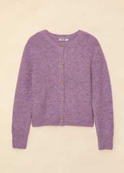 LOVELY CARDIGAN - LILAC