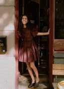 SIBI DRESS - DKBROWN