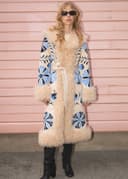 ESMERALDA COAT - BLUE
