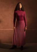 DILARA DRESS - PLUM