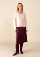 LENA SKIRT - BURGUNDY
