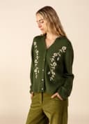 LOLA CARDIGAN - GREEN