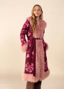 ESMERALDA COAT - BURGUNDY