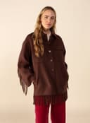 GABBY JACKET - DKBROWN