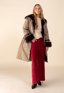 WENDY WIND PARKAS - BEIGE