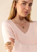 HEDDA SWEATER - BLUSH
