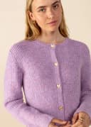 LOVELY CARDIGAN - LILAC