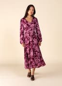 ZUDORA LS DRESS - PINK