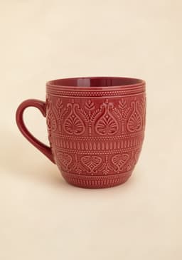 XL MUG - DARLA BURGUNDY