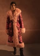 ESMERALDA COAT - BURGUNDY