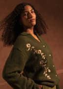 LOLA CARDIGAN - GREEN
