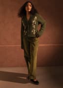 MANNY CORD PANT - GREEN
